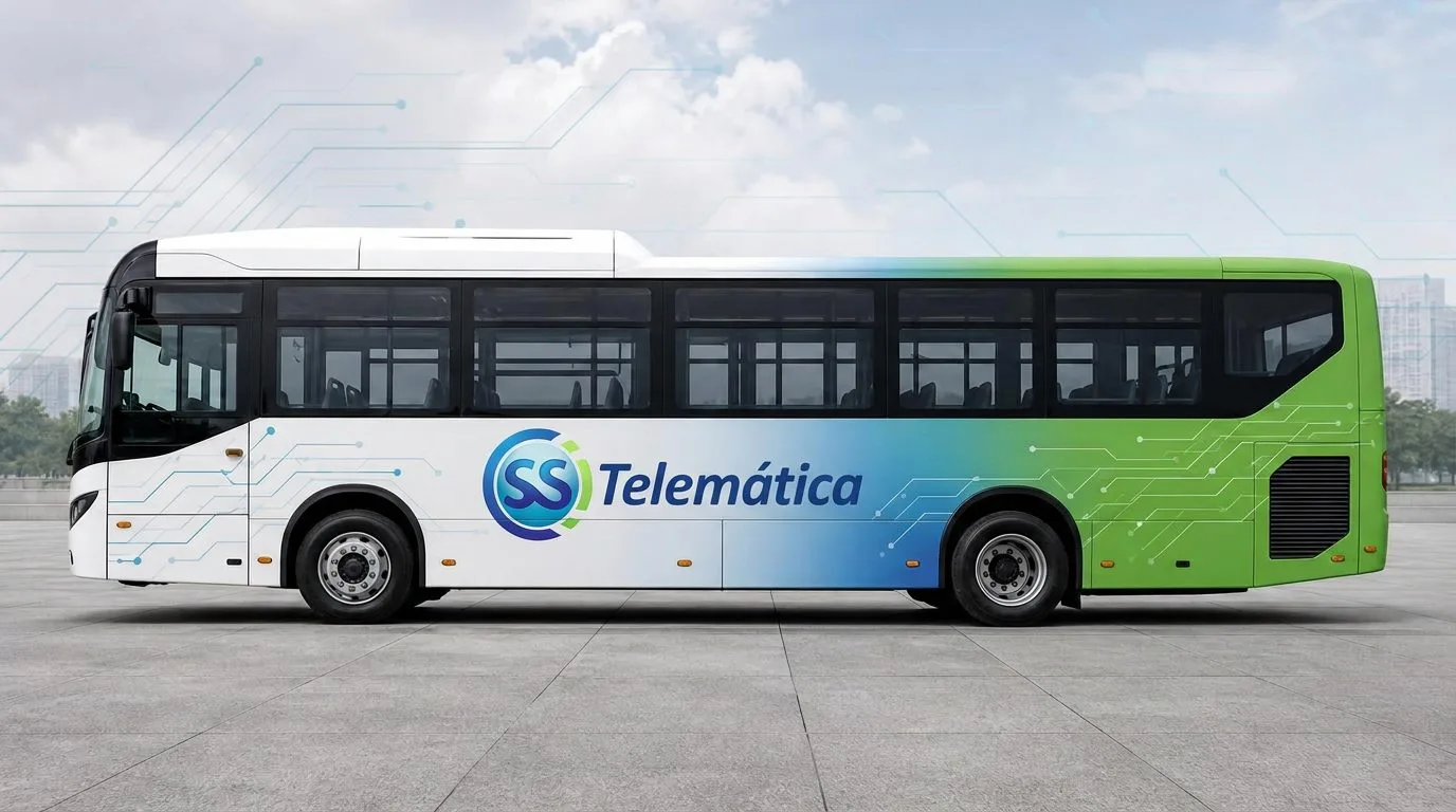 Ônibus urbano da SS Telemática